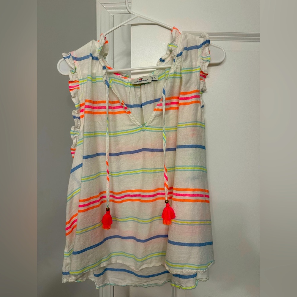 Vineyard vines XL sleeveless blouse